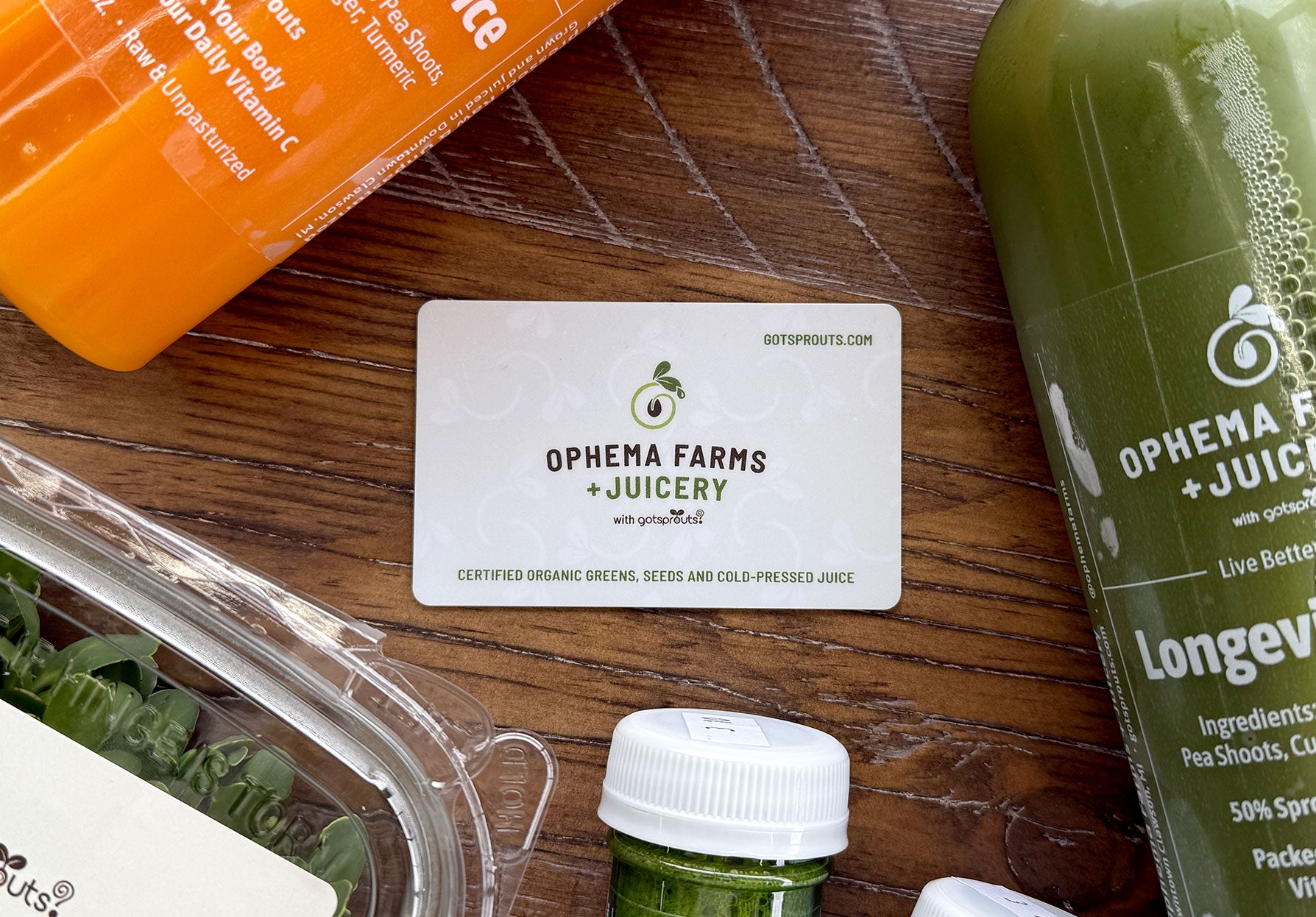 Ophema Farms + Juicery Gift Card (Digital)