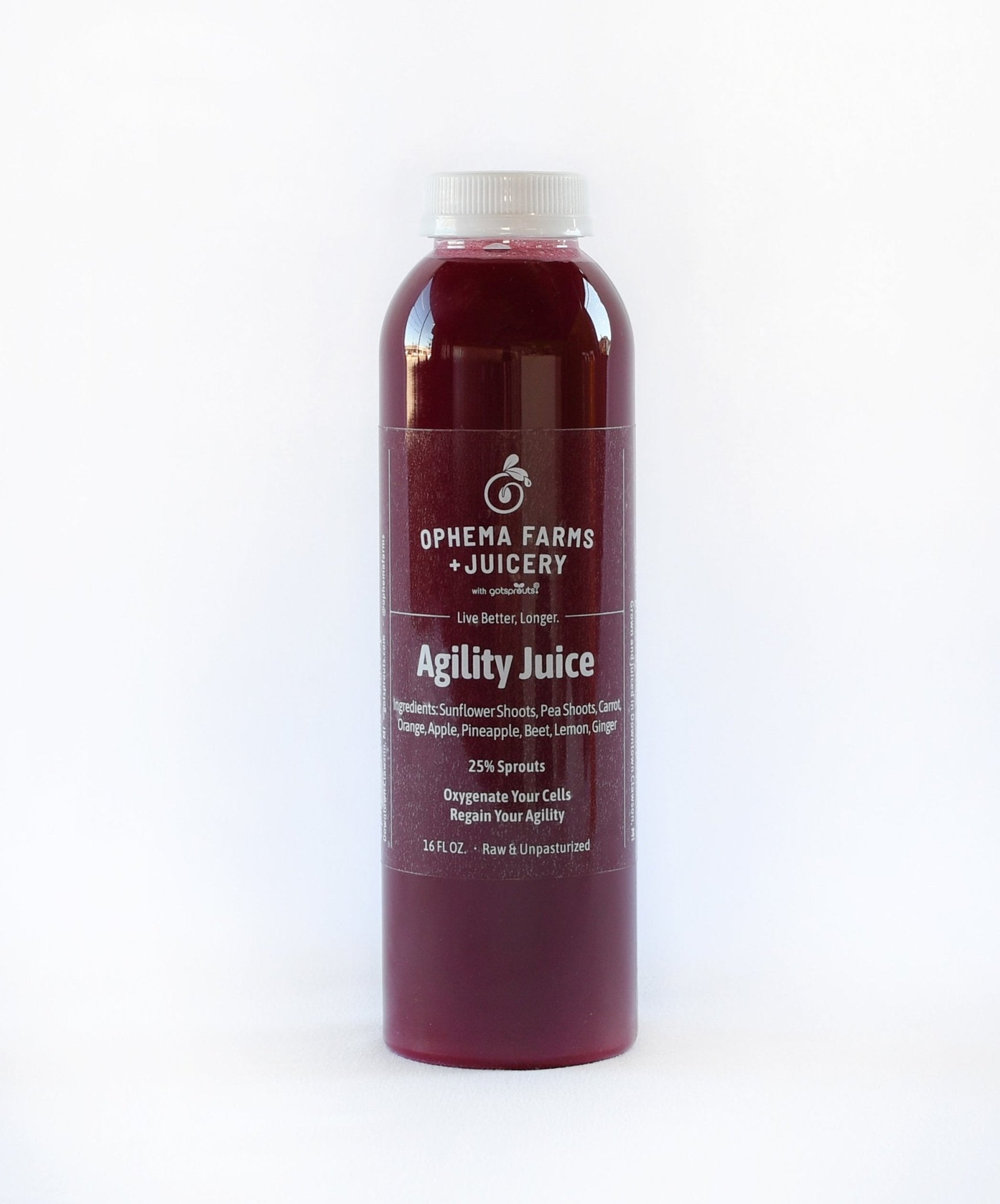 Agility Juice - Ophema Farms + Juicery