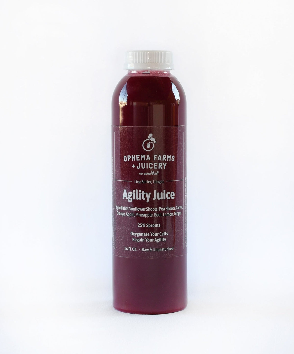 Agility Juice - Ophema Farms + Juicery