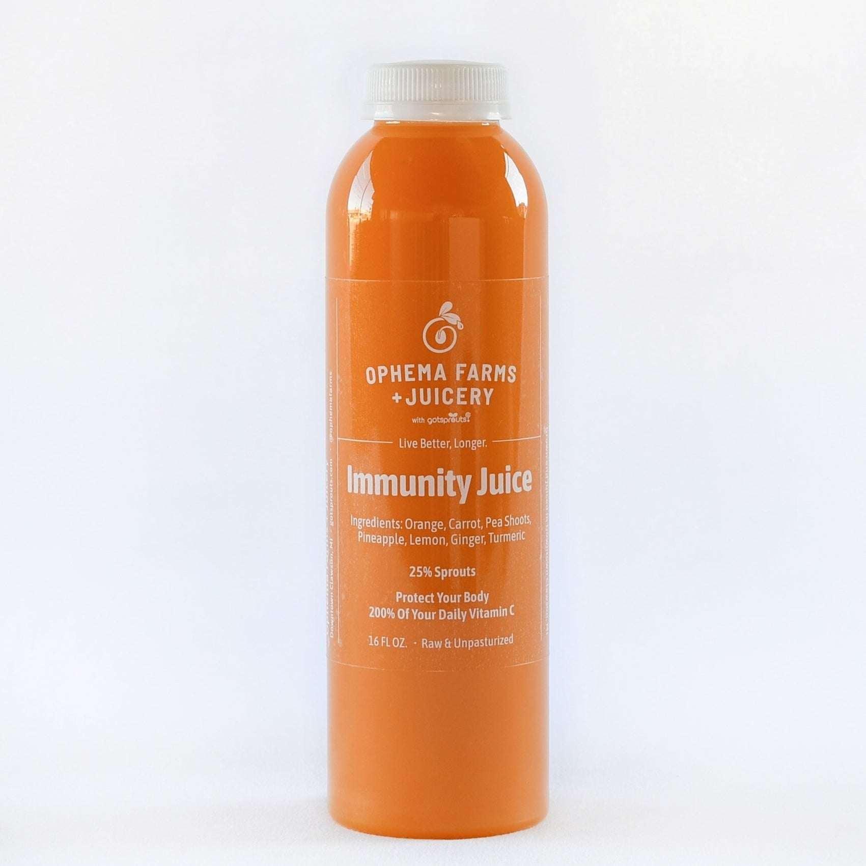 Immunity Juice - Ophema Farms + Juicery