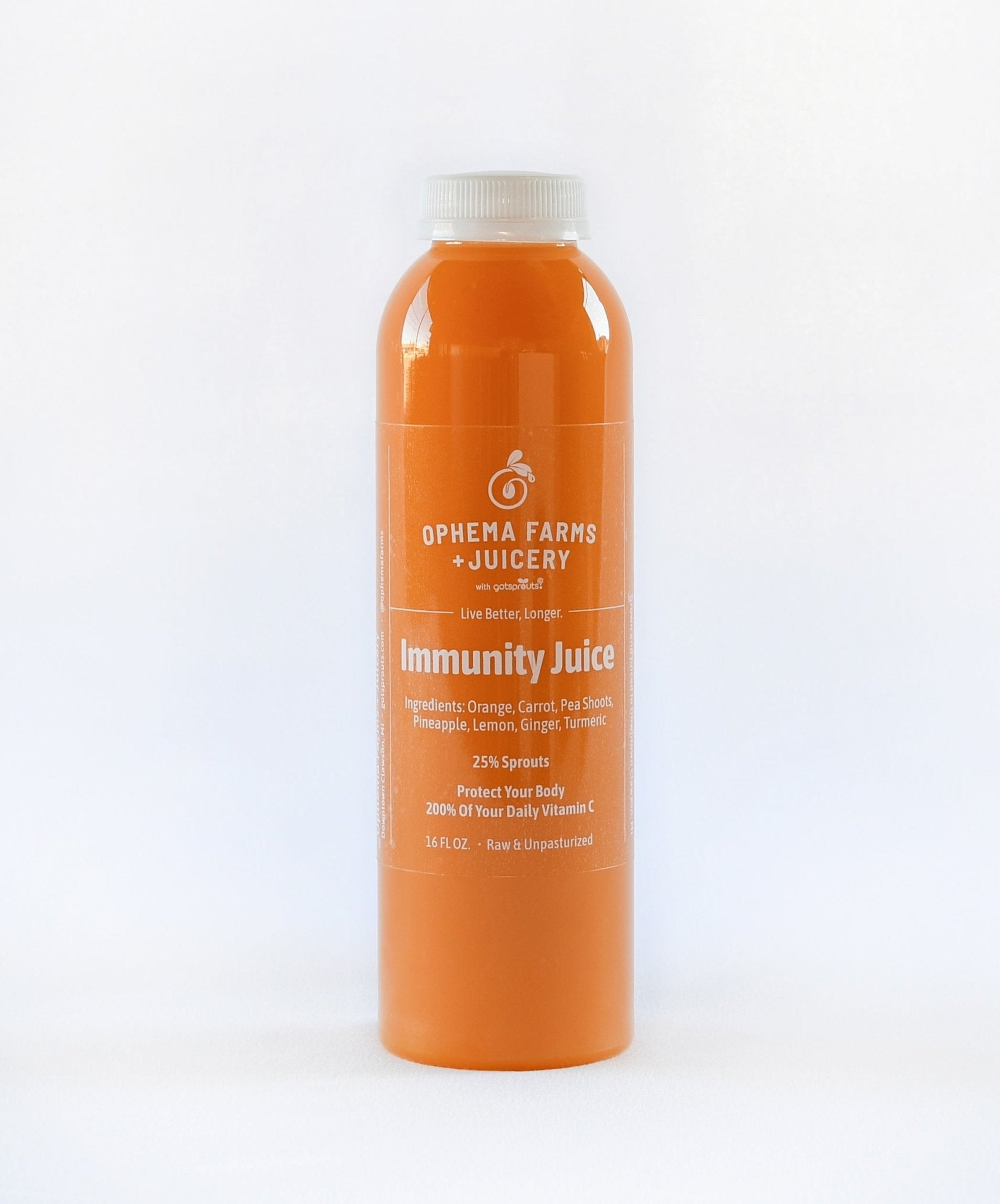 Immunity Juice - Ophema Farms + Juicery
