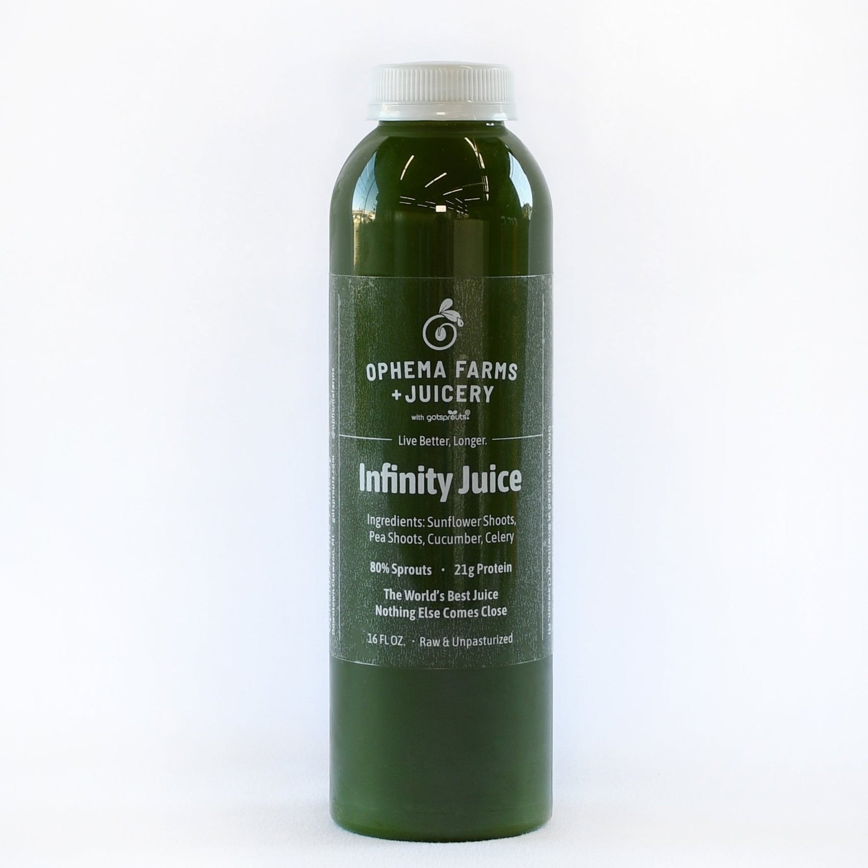6 Green Juices - 28 Day Reset Offer - Ophema Farms + Juicery