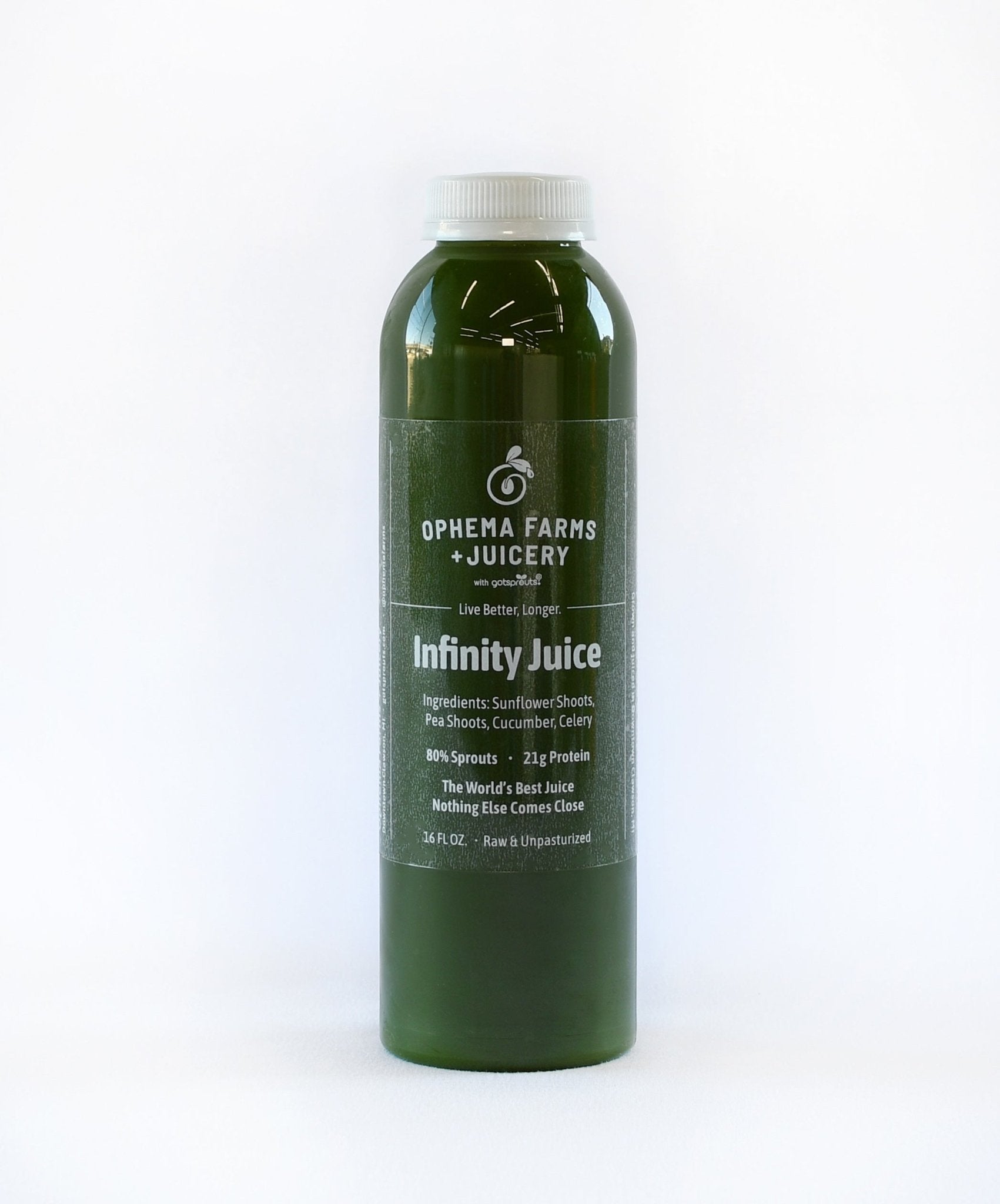6 Green Juices - 28 Day Reset Offer - Ophema Farms + Juicery