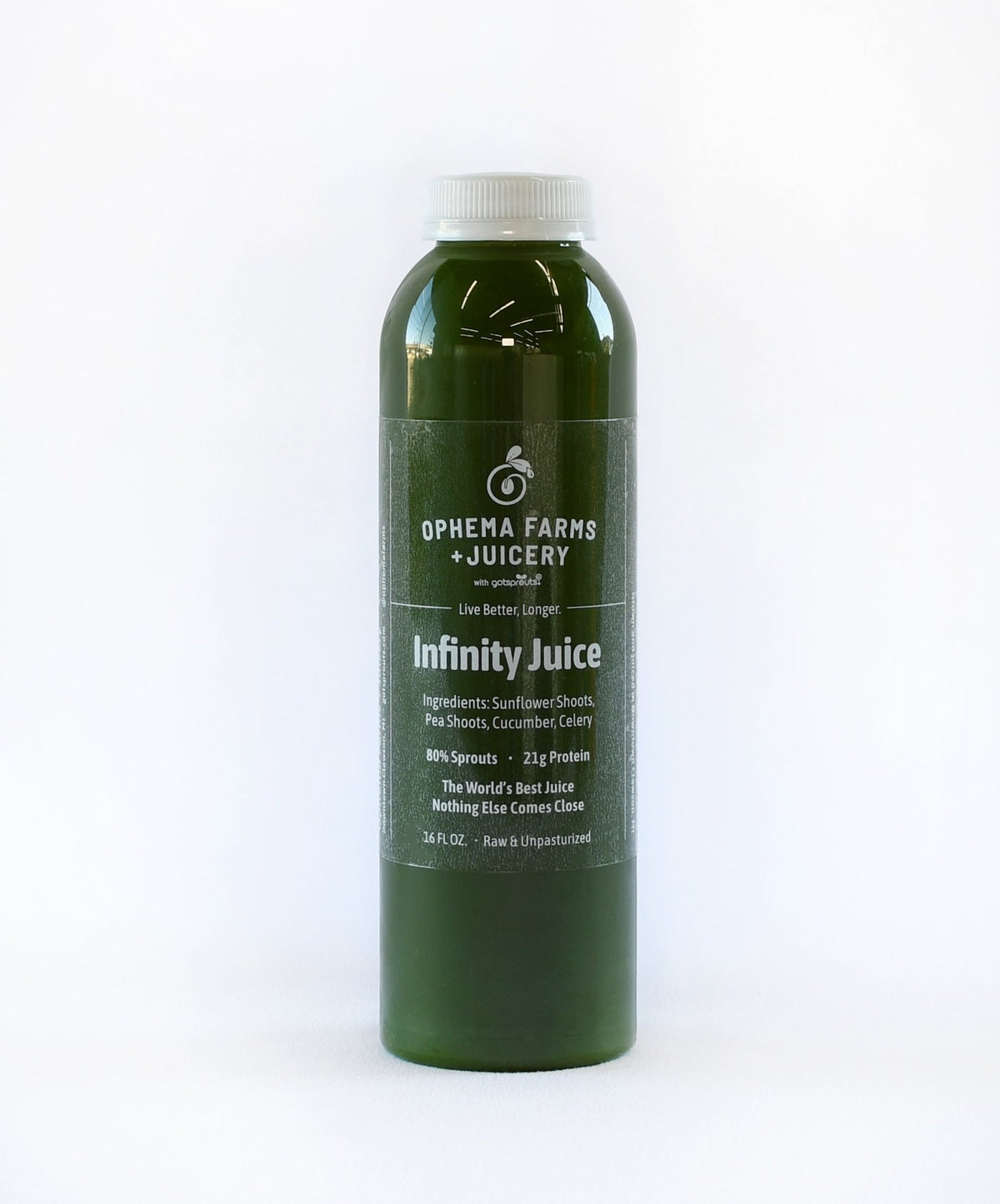 6 Green Juices - 28 Day Reset Offer - Ophema Farms + Juicery