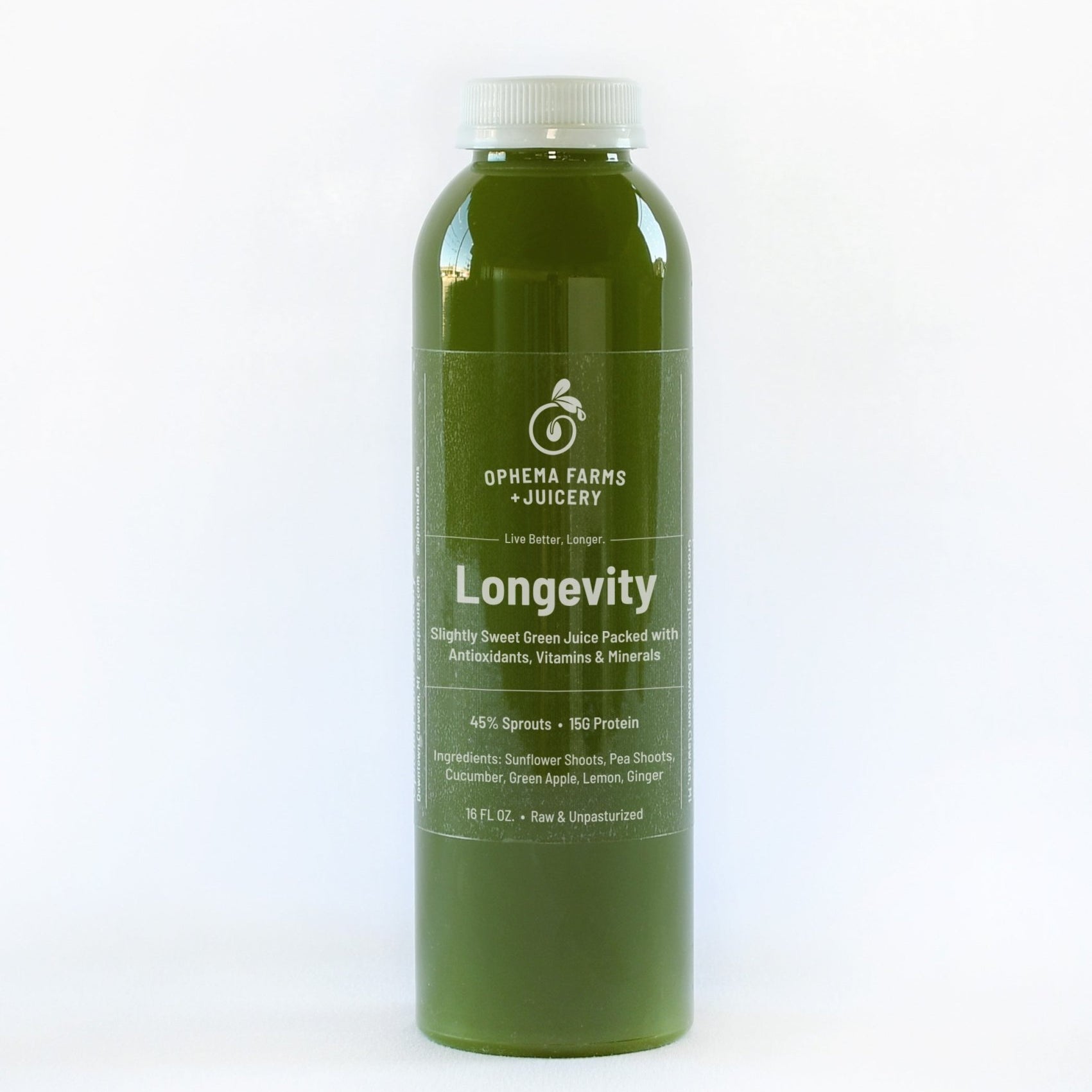 Longevity Juice - Ophema Farms + Juicery