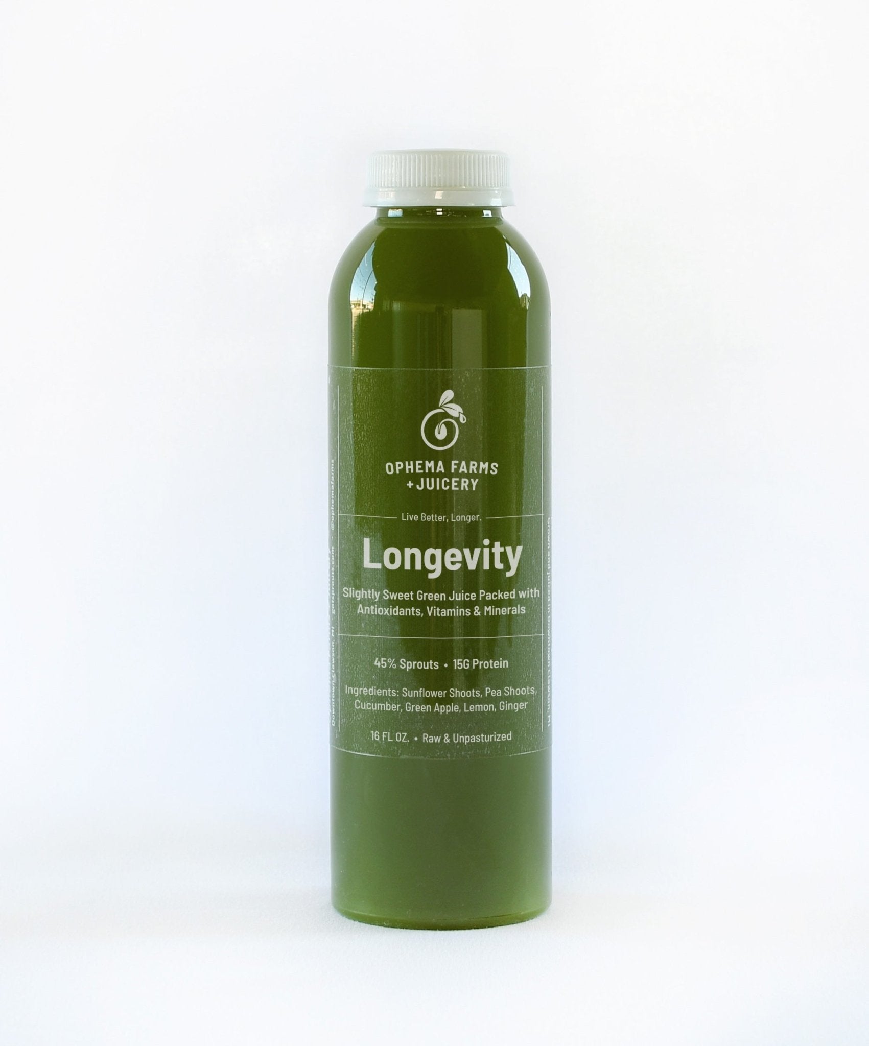Longevity Juice - Ophema Farms + Juicery