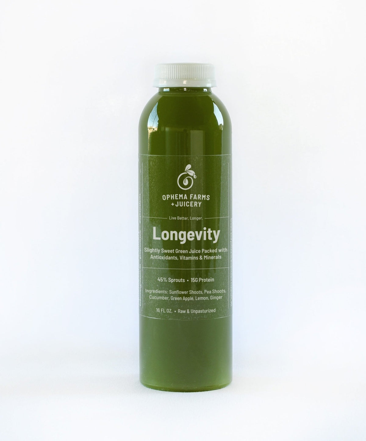 Longevity Juice - Ophema Farms + Juicery